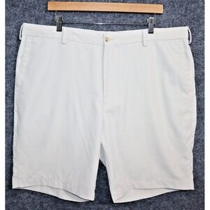 Peter Millar Shorts Men 40 Beige Crown Sport Chino Khaki 9"‎ Lightweight Golfing